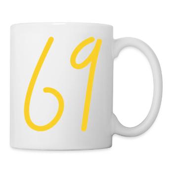 69 - Tasse - Weiß - Rechts