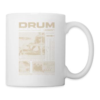 Rock Drummer Drum Player Streetwear - Mug - white - Right