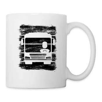 Busfahrer - Tasse - Weiß - Rechts