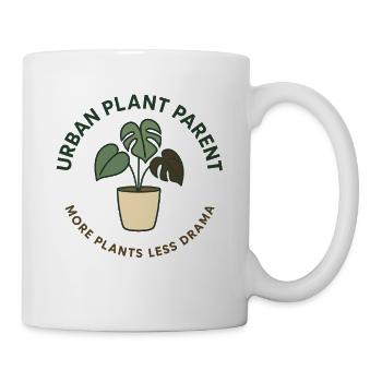 Urban Plant Parent - Tasse - Weiß - Rechts