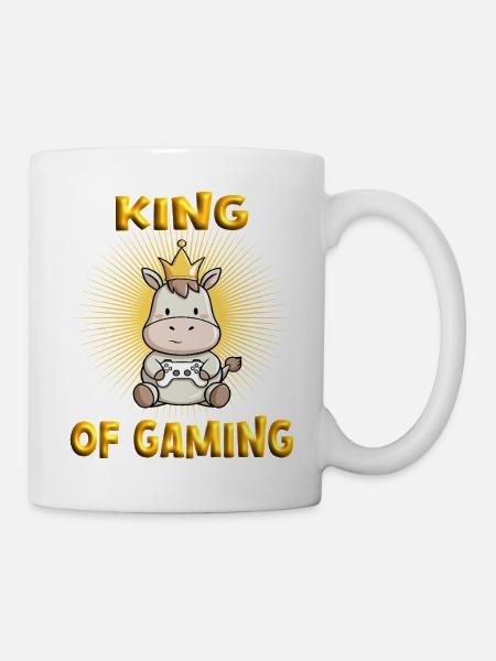 game junkie gaming - Tasse - Weiß