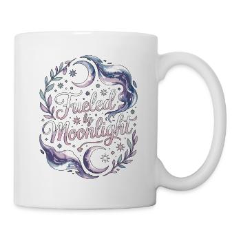 Witchcraft Fueled By Moonlight Sorcery Astrology - Mug - white - Right