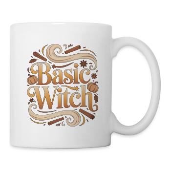 Witchcraft Basic Witch Loves Tarot Reading Wicca - Mug - white - Right
