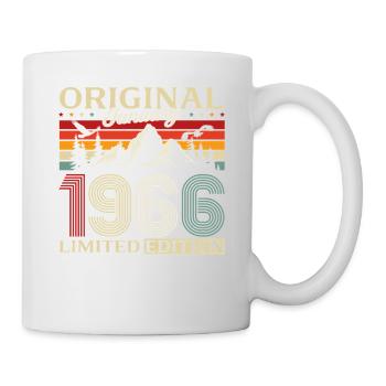 60e anniversaire Original Millésime janvier 1966 - Mug blanc - blanc - Droite