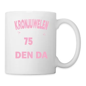 75 ans de relation Anniversaire de mariage Anniversaire de mariage - Mug blanc - blanc - Droite