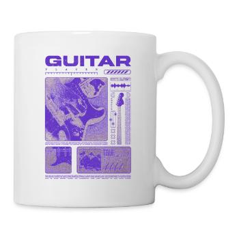 Guitariste Guitariste Rock Musicien streetwear - Mug blanc - blanc - Droite