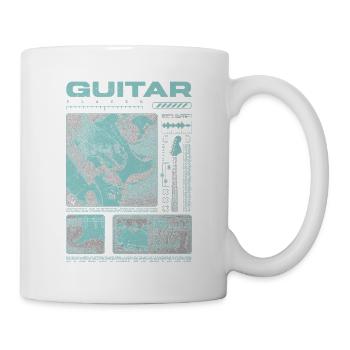 Guitariste Guitariste Rock Musicien streetwear - Mug blanc - blanc - Droite
