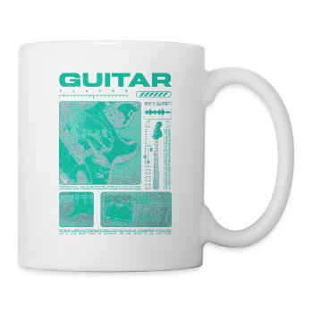 Guitariste Guitariste Rock Musicien streetwear - Mug blanc - blanc - Droite