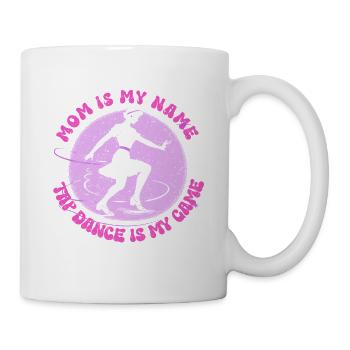 Mère danseuse de claquettes - Mug blanc - blanc - Droite