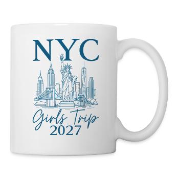 NYC Girls Trip 2027 - Mug - white - Right