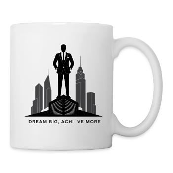 Executive Skyline Ambition Silhouette - Mug - white - Right