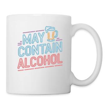 Peut contenir de l’alcool Alkohol Mallorca Saufen JGA - Mug blanc - blanc - Droite