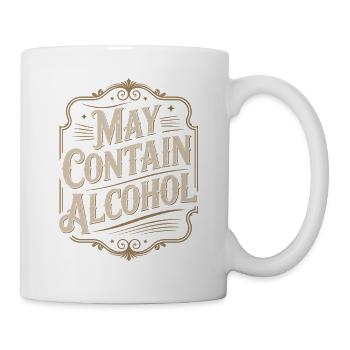 Peut contenir de l’alcool Alkohol Mallorca Saufen JGA - Mug blanc - blanc - Droite
