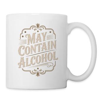 Peut contenir de l’alcool Alkohol Mallorca Saufen JGA - Mug blanc - blanc - Droite