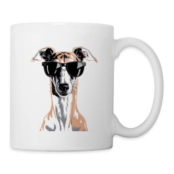 Greyhound Windhund - Mug - white - Right