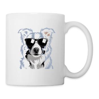Border Collie - Mug blanc - blanc - Droite
