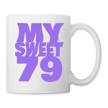 Sweet 79 - Tasse - Weiß - Rechts