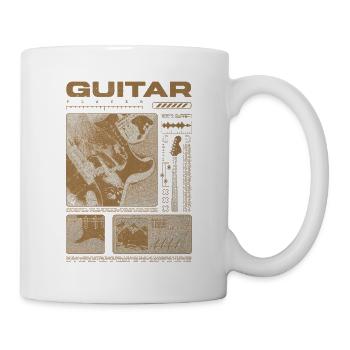 Guitariste Guitariste Rock Musicien streetwear - Mug blanc - blanc - Droite