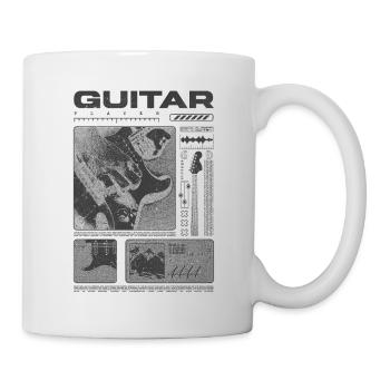 Guitariste Guitariste Rock Musicien streetwear - Mug blanc - blanc - Droite