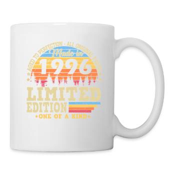 1996 Vintage Vintage Retro Birthday Gift - Mug - white - Right