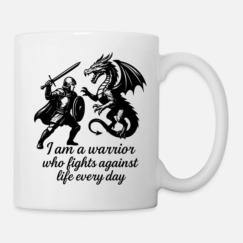 Warrior of Life - Mug - white