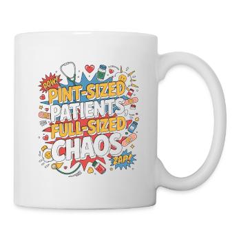 Infirmière pédiatrique Patients de petite taille Infirmière Infirmière - Mug blanc - blanc - Droite