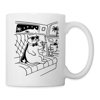 Fame Cat Cat Glamour Star Celebrity - Mug - white - Right