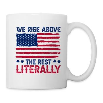 Elevator Technician Rise Above The Rest Literally - Mug - white - Right