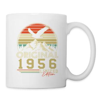 Cadeau rétro vintage original de 1956 - Mug blanc - blanc - Droite