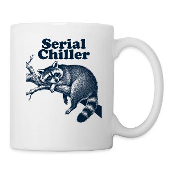 Serial Chiller Raccoon - Mug - white - Right