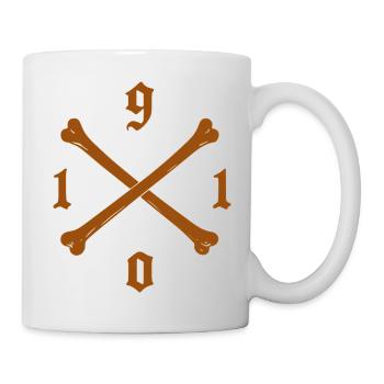 1910 Fußball Fan St. pauli Hoodie, Shirt., Kissen - Tasse - Weiß - Rechts