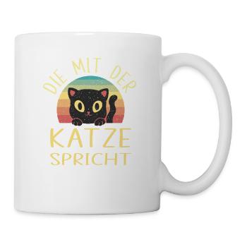 Cat Mom Gift Cat Mom Cat Lover - Mug - white - Right