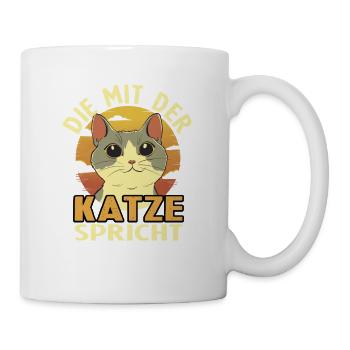 Cat Mom Gift Cat Mom Cat Lover - Mug - white - Right