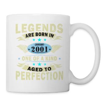25e anniversaire Original janvier 2001 - Mug blanc - blanc - Droite