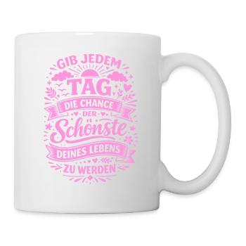 The chance to be the most beautiful day of your life - Mug - white - Right