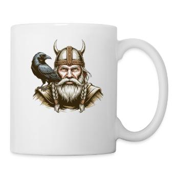 Viking Viking Legend Sailor Odin Raven Fighter - Mug - white - Right