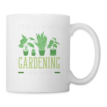 Gardening Season Funny Plant Lover Gardener - Mug - white - Right