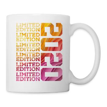 ÉDITION LIMITÉE 2020 6 ANS 6E ANNIVERSAIRE - Mug blanc - blanc - Droite