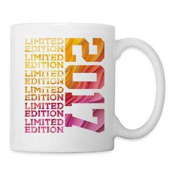 ÉDITION LIMITÉE 2017 9 ANS 9E ANNIVERSAIRE - Mug blanc - blanc - Droite