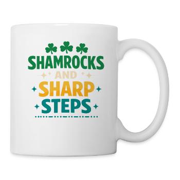 Irish Dance Step-dancing Celtic Fan - Mug - white - Right