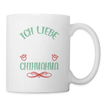 Chihuahua Love Wing Design - Mug - white - Right