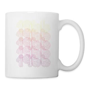 1966 Cadeau Anniversaire Rétro Futuriste Vintage - Mug blanc - blanc - Droite