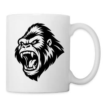 Gorilla Aggressive - Mug - white - Right