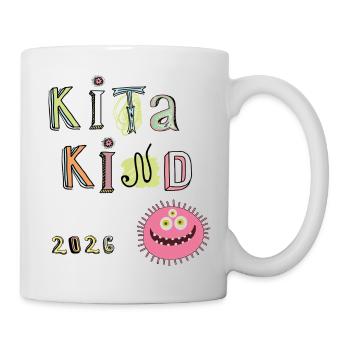 Kita Kind 2026  - Tasse - Weiß - Rechts