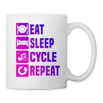 Vélo de route parfait pour tous les vélos de route - Mug blanc - blanc - Droite