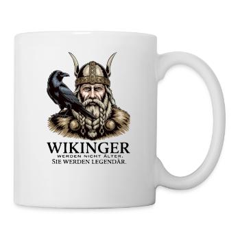 Viking Viking Legend Sailor Odin Raven Fighter - Mug - white - Right