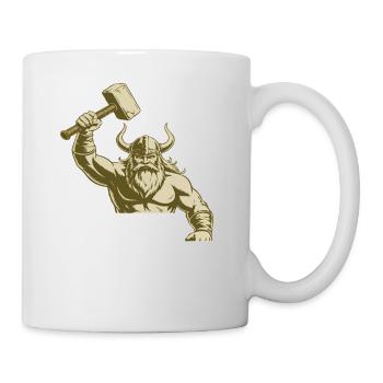 Viking Viking Legend Sailor Odin Raven Fighter - Mug - white - Right