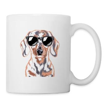 Dachshund - Mug - white - Right