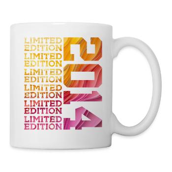 ÉDITION LIMITÉE 2014 12 ANS 12E ANNIVERSAIRE - Mug blanc - blanc - Droite