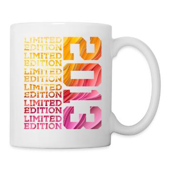 ÉDITION LIMITÉE 2013 13 ANS 13E ANNIVERSAIRE - Mug blanc - blanc - Droite